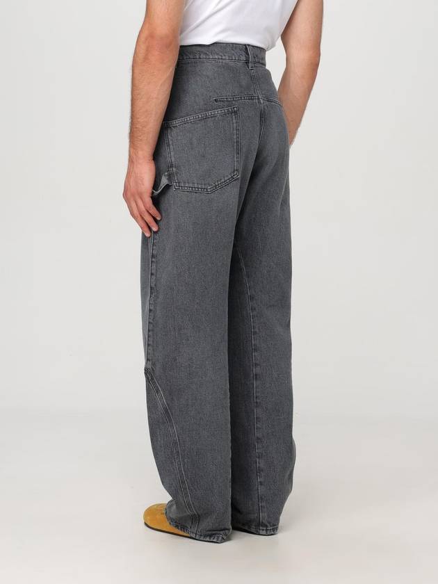 Twisted Oversized Fit Wide Jeans Grey - JW ANDERSON - BALAAN 4