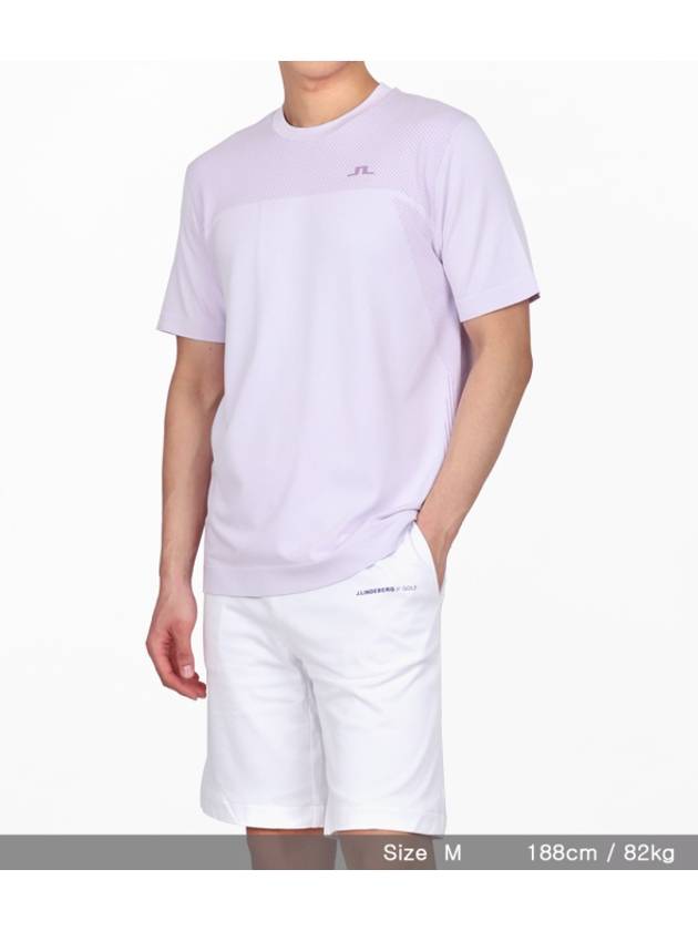 Kai Seamless Short Sleeve T-Shirt White - J.LINDEBERG - BALAAN 9