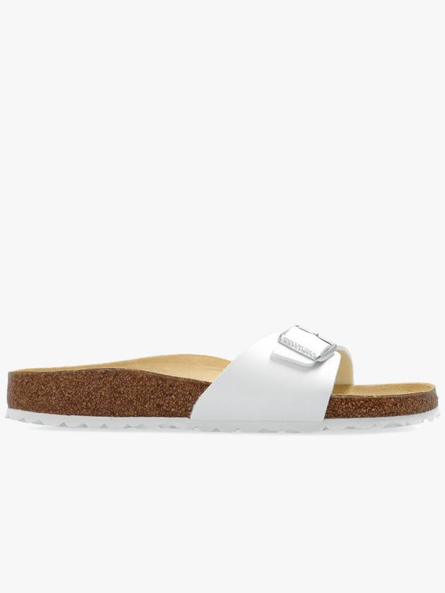 Birkenstock ‘Madrid BS’ Slides, Women's, White - BIRKENSTOCK - BALAAN 1