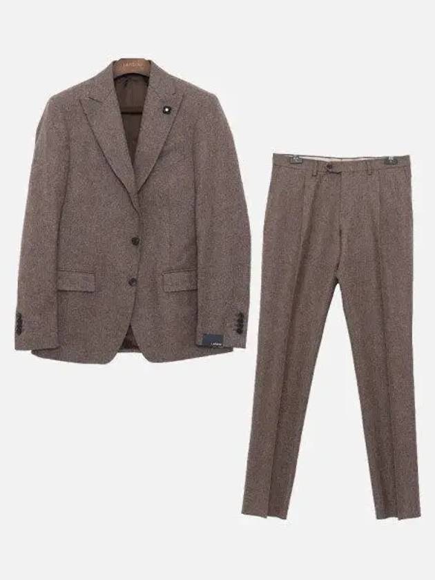 Raldini Boutonniere Wool Classic Men s Suit IR7714AV IRS59421 430 1038683 - RVR LARDINI - BALAAN 1