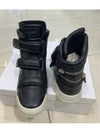 Men's Double Zipper High Top Sneakers W5HT315BA80176 - BALMAIN - BALAAN 4