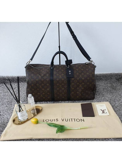 Brown Monogram Keepall 55 - LOUIS VUITTON - BALAAN 2