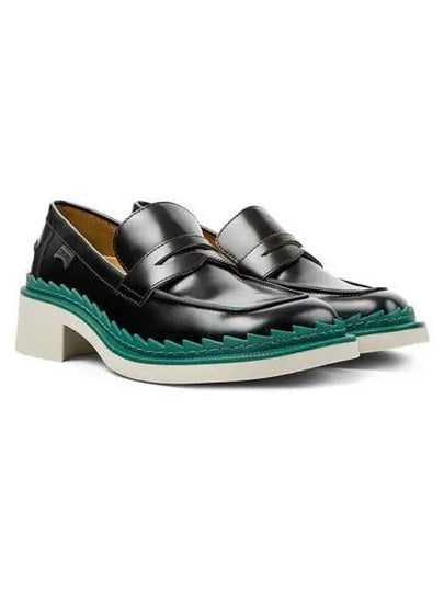 Twins Leather Loafers Black - CAMPER - BALAAN 2