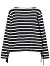 Striped shirring knit Black - THE GREEN LAB - BALAAN 2