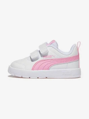 Coat Flex V3 Velcro Infant White Pink Lilac - PUMA - BALAAN 1