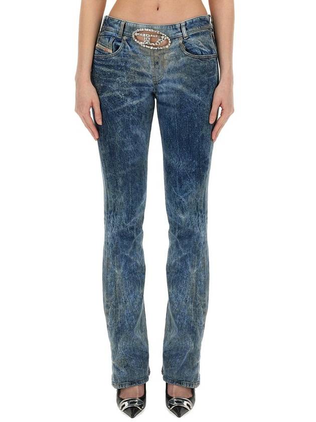 Denim Straight Pants A14555 0PGAL 01 DENIM - DIESEL - BALAAN 2