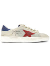 Stardan Blue Top Low Top Sneakers Ivory - GOLDEN GOOSE - BALAAN 6