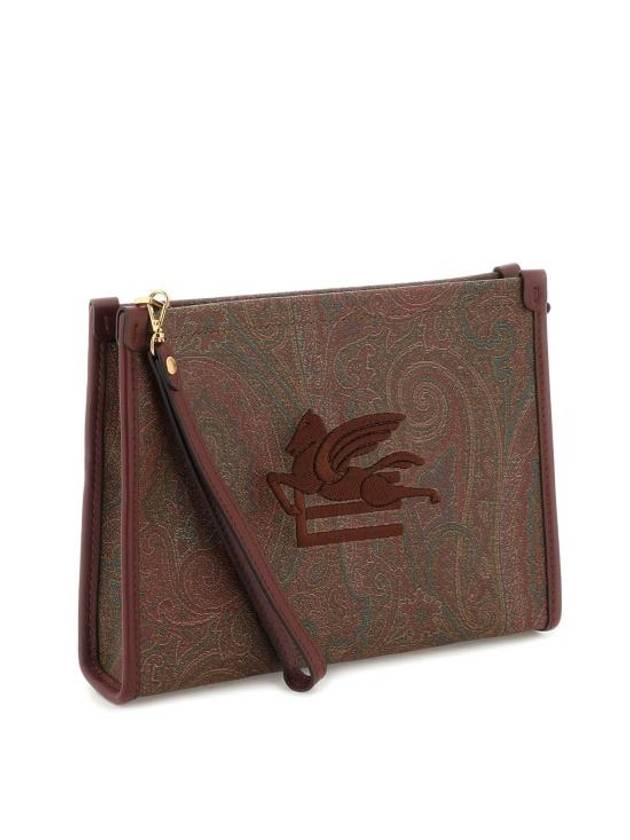 Medium Paisely Pouch Bag Brown - ETRO - BALAAN 4