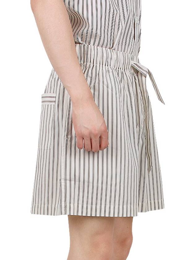 Poplin Striped Pajama Short Pants - TEKLA - BALAAN 3