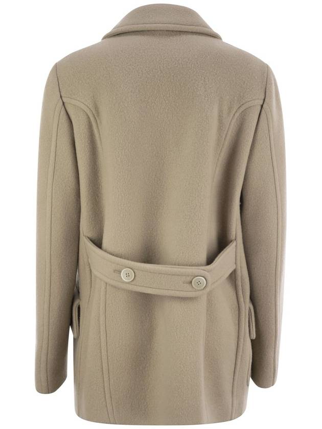 Wool and Cashmere Peacoat - FAY - BALAAN 2