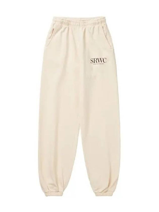 Upper East Side Jogger Track Pants Cream - SPORTY & RICH - BALAAN 2