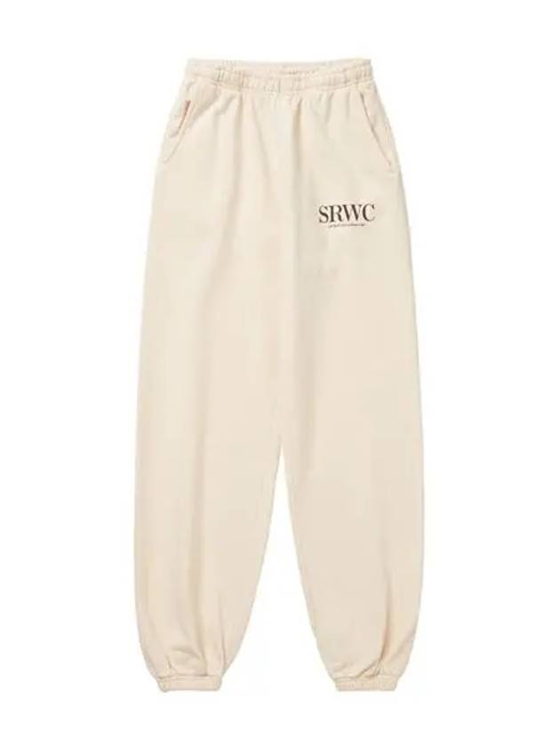 Upper East Side Jogger Track Pants Cream - SPORTY & RICH - BALAAN 3