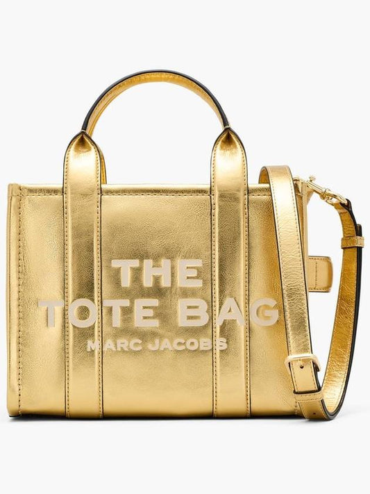 Metallic The Small Tote_Gold (2F3HTT004H01-710) - MARC JACOBS - BALAAN 1