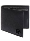 GG Marmont Half Wallet Black - GUCCI - BALAAN 2