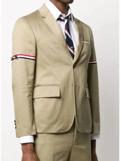 Armband Unconstructed Classic Jacket Navy Beige - THOM BROWNE - BALAAN 2