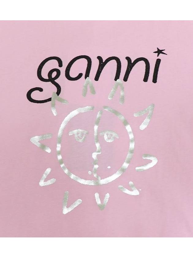 sun print shirt - GANNI - BALAAN 8