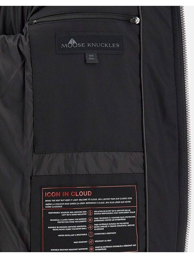 Cloud Bomber Padding Black - MOOSE KNUCKLES - BALAAN 5