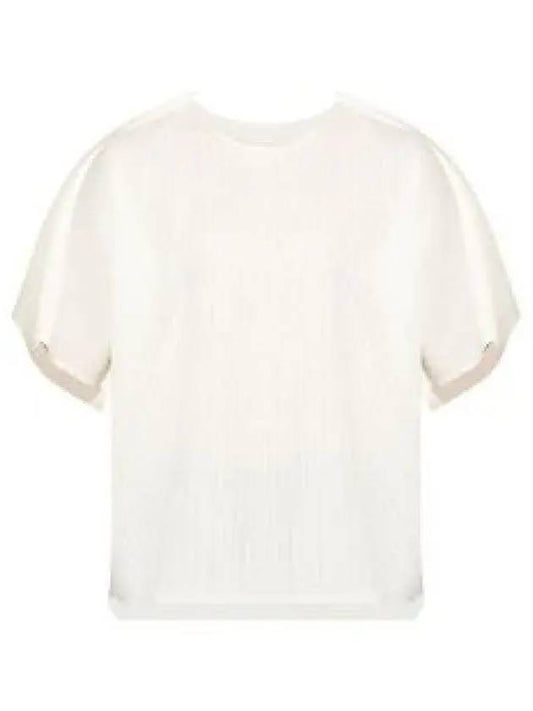 Pleated Please PP46 KK641 02 Short Sleeve T Shirt 1291682 - ISSEY MIYAKE - BALAAN 1