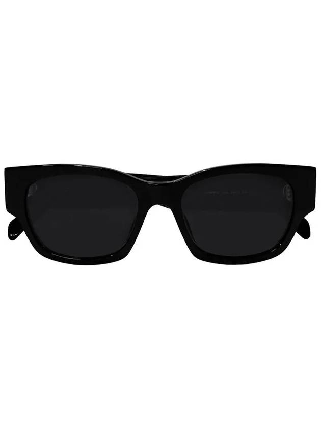 Eyewear Monochrome Acetate Sunglasses Black - CELINE - BALAAN 3