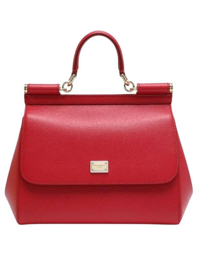 23SS Women's Sicily Tote Bag BB6002A1001 Red BPG - DOLCE&GABBANA - BALAAN 1