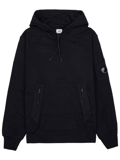 Lens Wappen Hoodie Black - CP COMPANY - BALAAN 2