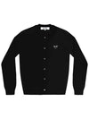 Heart Wappen Cardigan Black - COMME DES GARCONS - BALAAN 2