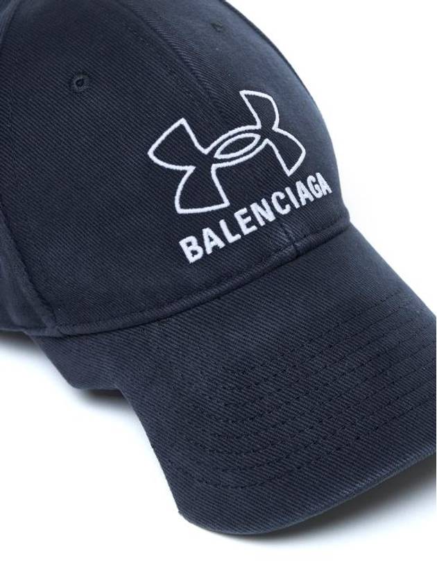 Embroidered Logo Ball Cap Black - BALENCIAGA - BALAAN 5