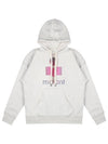 Miley Logo Print Hoodie Ecru - ISABEL MARANT - BALAAN 2