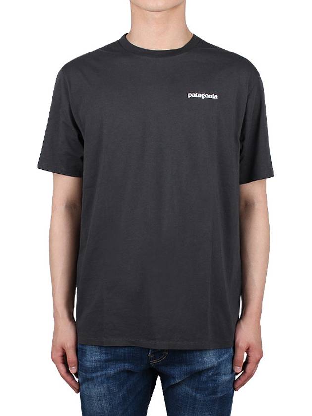 Mission Organic Short Sleeve T-Shirt Black - PATAGONIA - BALAAN 3