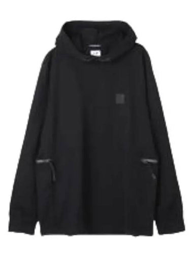 Metropolis Mercerized Jersey Hooded Sweatshirt Men - CP COMPANY - BALAAN 1