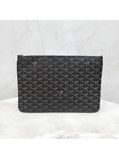 Lux You Sena Clutch Bag Black MM - GOYARD - BALAAN 1