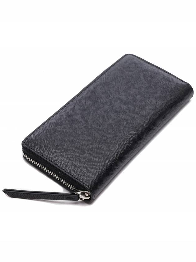 Stitch Logo Leather Long Wallet Black - MAISON MARGIELA - BALAAN 6