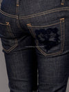 Women's front button red back pocket tattoo cropped raw jeans 72LA0347 - DSQUARED2 - BALAAN 10