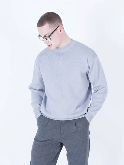 Hazy Cashmere Round Knit Sky - CHANCE'S NOI - BALAAN 2