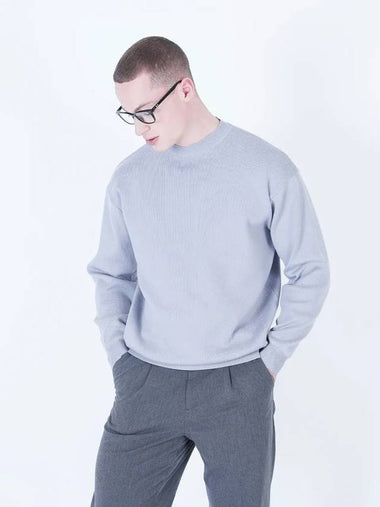 Hazy Cashmere Round Knit Sky - CHANCE'S NOI - BALAAN 1