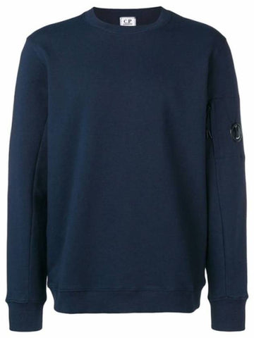 Lens Wappen Crew Neck Sweatshirt - CP COMPANY - BALAAN.