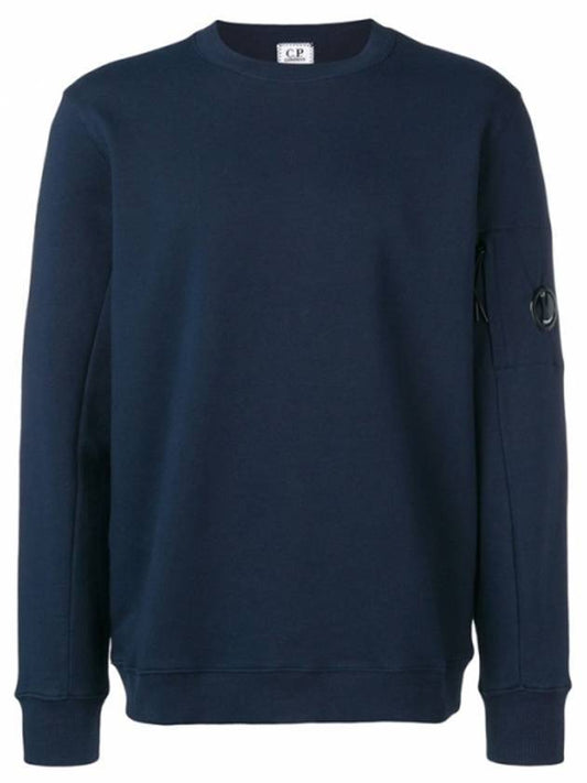 Lens Wappen Crew Neck Sweatshirt - CP COMPANY - BALAAN.