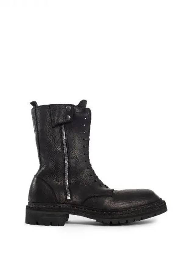 Side zipper lace up combat boots 271961 - GUIDI - BALAAN 1