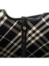 Check Small Tote Bag Black - BURBERRY - BALAAN 9