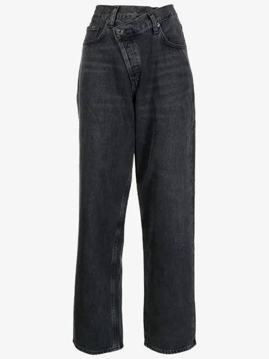 Crisscross Upsized Jeans Black - AGOLDE - BALAAN 2