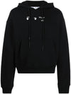 Marker Over Hoodie Black - OFF WHITE - BALAAN 1