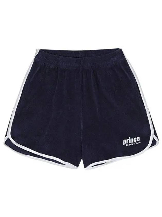 SH010S414PN Prince Sporty PRINCE SPORTY Terry Shorts Women's Shorts - SPORTY & RICH - BALAAN 2