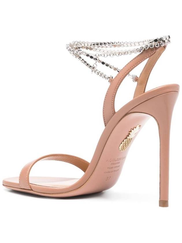 AQUAZZURA CARELESS WHISPER SANDAL 105 - AQUAZZURA - BALAAN 3