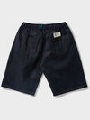 Selvage coating Bermuda banding pants dark blue - FFEFF STUDIO - BALAAN 5