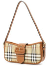 Buckle Strap Check Sling Shoulder Bag Beige - BURBERRY - BALAAN 3