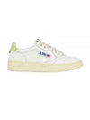 Men's Medalist Leather Low Top Sneakers White - AUTRY - BALAAN 2