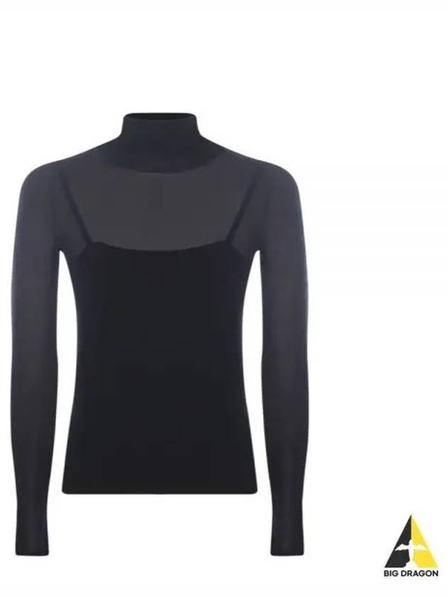 Fatuo Viscose Turtleneck Black - MAX MARA - BALAAN 2