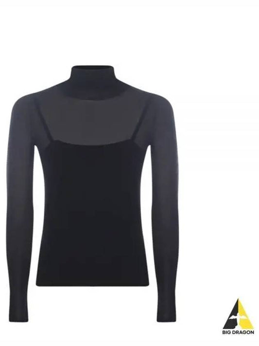 Fatuo Viscose Turtleneck Black - MAX MARA - BALAAN 2