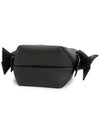 Musubi Micro Leather Shoulder Bag Black - ACNE STUDIOS - BALAAN 6