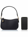 Swinger Shoulder Bag Black - COACH - BALAAN 7